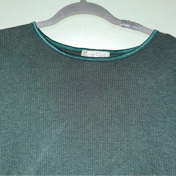 Women’s Vintage Fair Set Brand Dark Green Basic Casual Long Sleeve Shirt Size: M - Picture 5 of 15